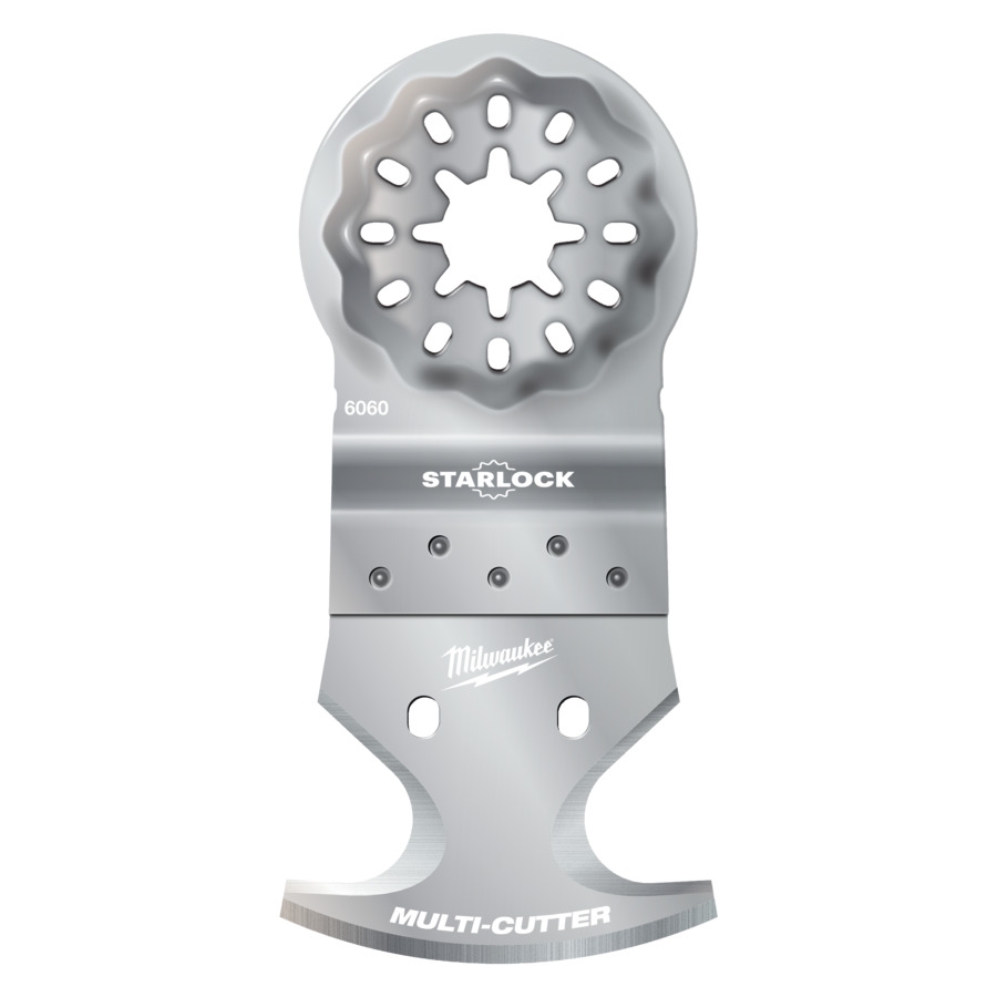 MILWAUKEE 40 mm Multitool Starlock Messer zum Schneiden von Teppich, PVC, Karton, Dachpappe