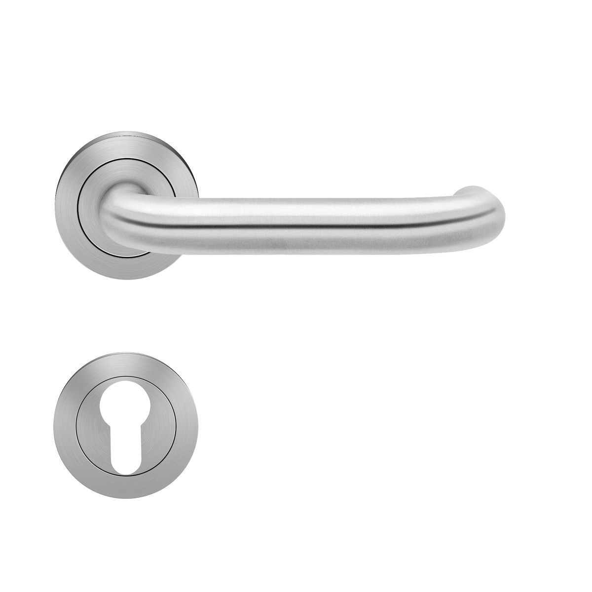 KARCHER DESIGN ER/FS 27V PZ0 71 - Kreta, Profilzylinder, FS, Edelstahl