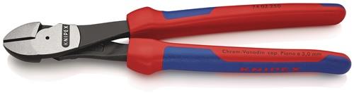 KNIPEX Kraftseitenschneider L.250mm pol.Form 0 Mehrkomp.-Hüllen KNIPEX