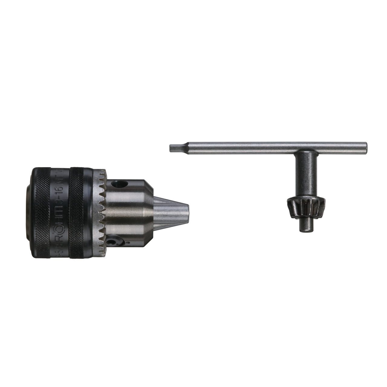 MILWAUKEE M18 x 2,5 / 3,0-16 mm Zahnkranzbohrfutter mit Sicherungsschraube