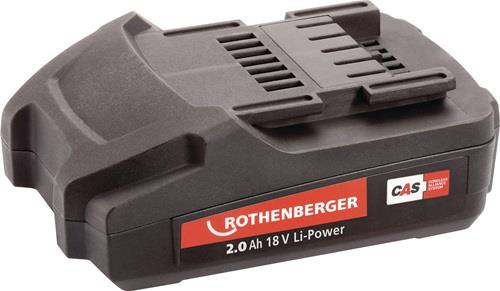 ROTHENBERGER Akku CAS 18 V 8,0 Ah Li-HD Akku ROTHENBERGER