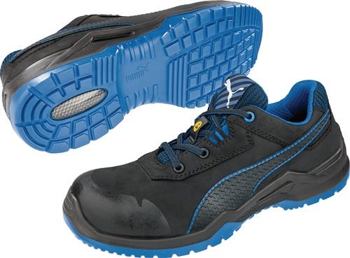 PUMA Sicherheitsschuh Argon Blue Low Gr.45 W.11 schwarz/blau S3 ESD SRC EN20345 Leder PUMA Sicherheitsschuh Argon Blue Low Gr.45 W.11 schwarz/blau S3 ESD SRC EN20345 Leder