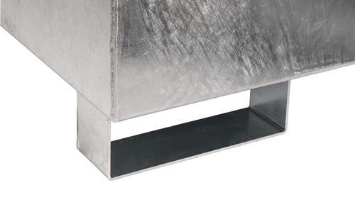 Auffangwanne 215 l L1200xB800xH360mm Stahlblech mit Gitterrost TECWERK