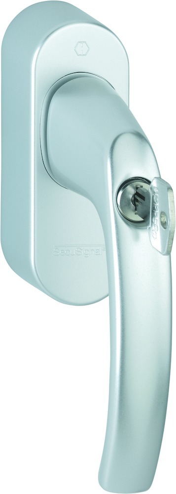 HOPPE® Fenstergriff abschließbar mit Funk Atlanta 0530S/FR-408 100NM, Aluminium, 11513287