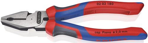 KNIPEX Kraftkombizange L.180mm pol.Comfort-Griff KNIPEX