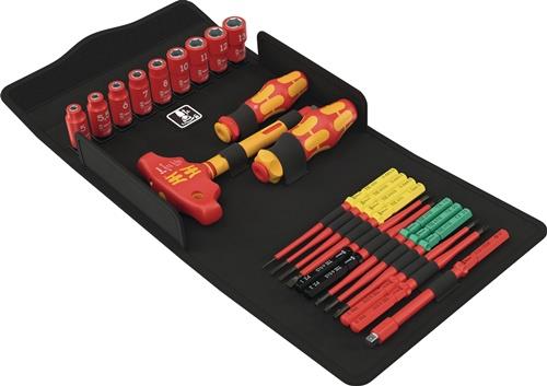 WERA Schraubendrehersatz Kraftform Kompakt VDE 24 Allrounder 1 25-tlg.VDE WERA