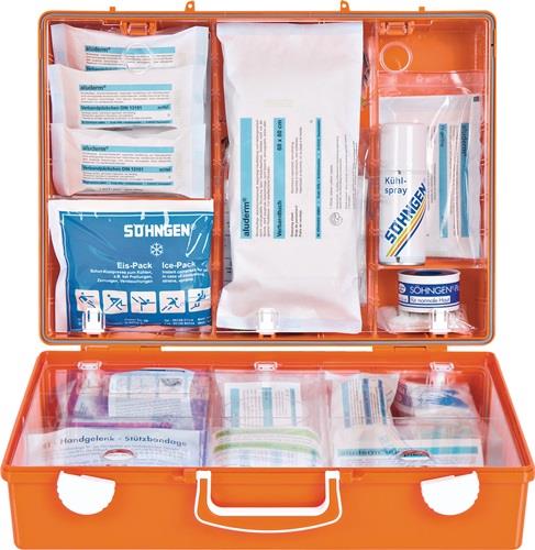 SÖHNGEN Erste Hilfe Koffer Beruf SPEZIAL Verwaltung B400xH300xT150ca.mm orange SÖHNGEN