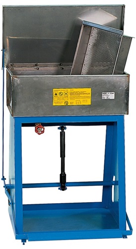 RAPID Tauchbecken 48 lH880xB700xT630mm VA m.Untergestell u.Wanne