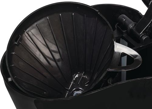 EXQUISIT Kaffeemaschine KA 6501 sw 800 W schwarz Thermokanne,Verzierung VA