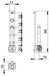 WINKHAUS Ecklager EL.K.3-3-3, WINKHAUS Ecklager EL.K.3-3-3,