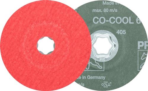 PFERD Fiberscheibe COMBICLICK CO-COOL D.115mm K.60 INOX/Alu.Keramikkorn PFERD