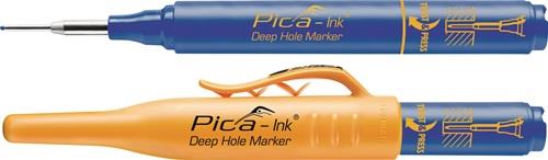 PICA Tieflochmarker Pica-Ink blau m.Teleskopspitze PICA