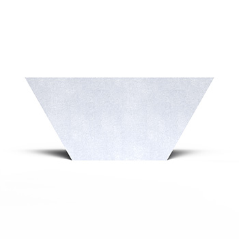 BMB Akustikelement AKUSTIX Shape #12, HxBxS: 175x400x18 mm, Hellgrau, AV28