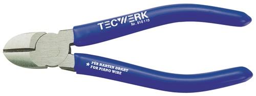 TECWERK Seitenschneider L.180mm Kopf pol.Ku.-Überzug TECWERK
