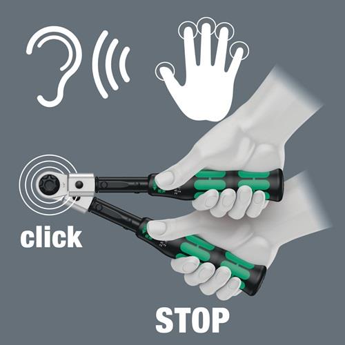 WERA Drehmomentschlüssel Click-Torque XP 4 4-KT.14x18mm Drehm20-250Nm Voreinst.a.Anfr