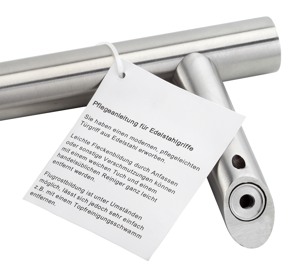 HERMAT Stoßgriffpaar 8010, D 30 mm, Materialkombination