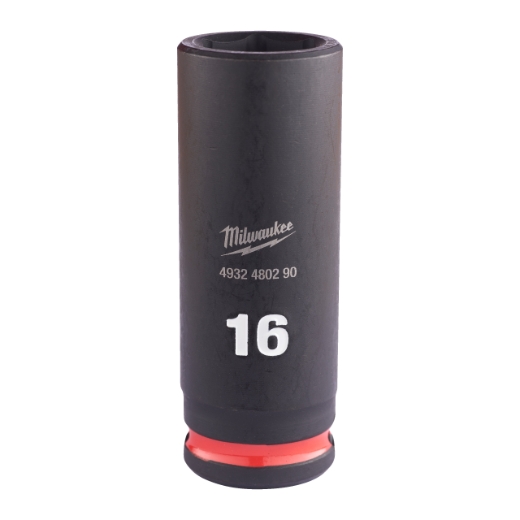 MILWAUKEE 16 x 65 mm SHOCKWAVE Schlagnuss 3/8" lang