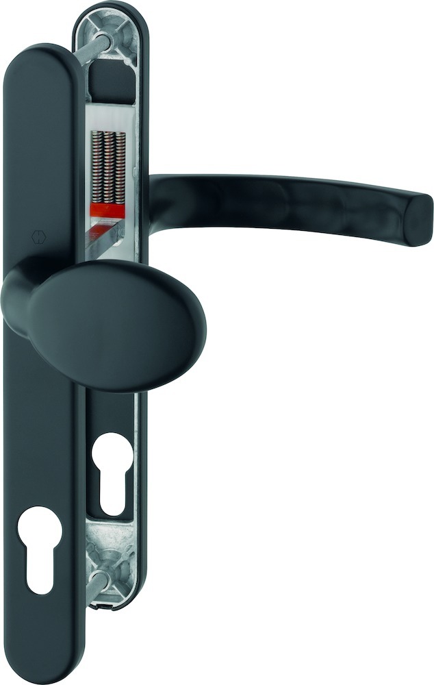 HOPPE® Wechselgarnitur mit Schmalschild Liège 76G/3347N/1540, Aluminium, 11671804