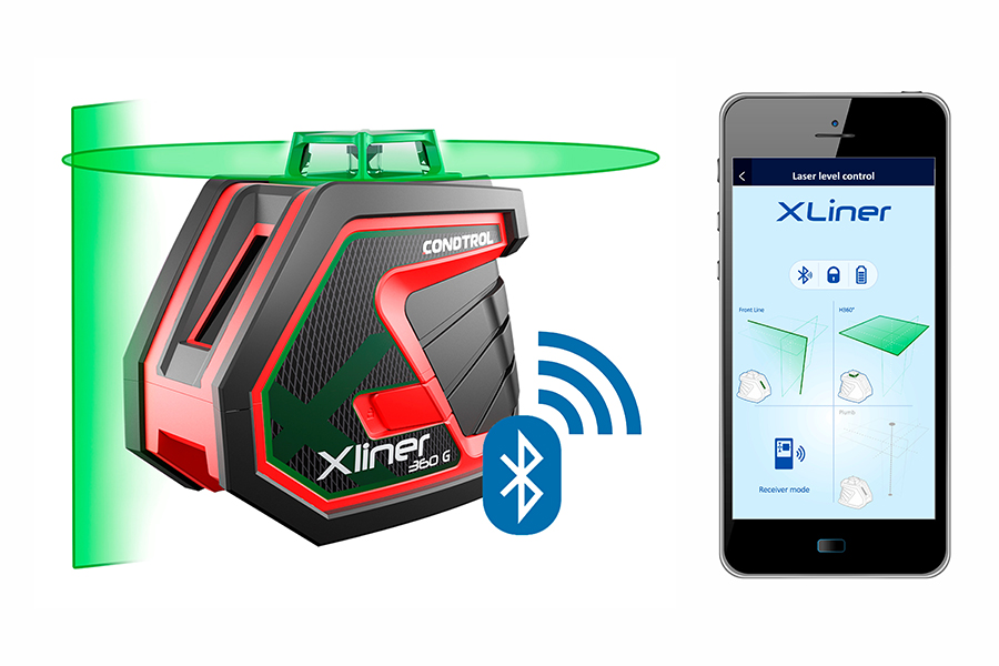 CONDTROL Kreuzlinienlaser XLiner 360G CONDTROL Kreuzlinienlaser XLiner 360G