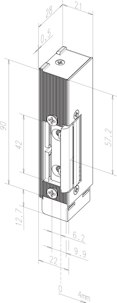 effeff FH-Türöffner 142U