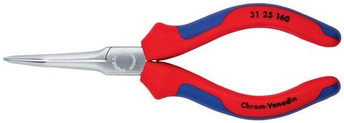 KNIPEX Nadelzange L.160mm 45Grad gew.verchr.Mehrkomp.-Hüllen KNIPEX