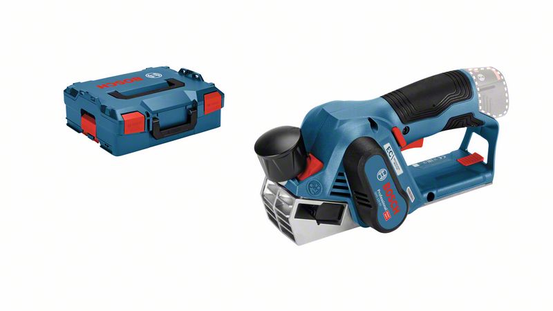 BOSCH Akku-Hobel GHO 12V-20, Solo Version, L-BOXX