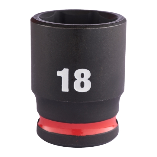 MILWAUKEE 18 x 34 mm SHOCKWAVE Schlagnuss 3/8" kurz