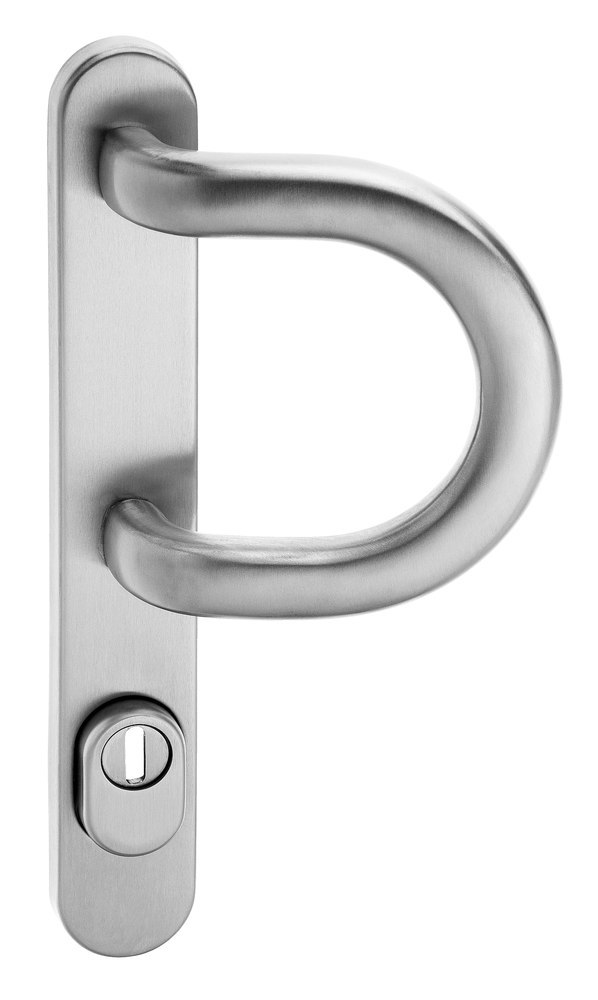 EDI Kronos  1145 Langschild Aluminium Haustür naturfarben