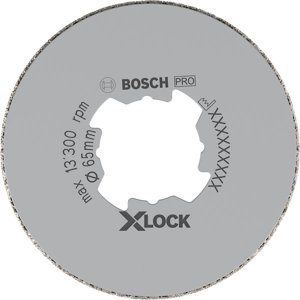 BOSCH Diamanttrockenbohrer X-LOCK Best for Ceramic Dry Speed, 65 x 35 mm