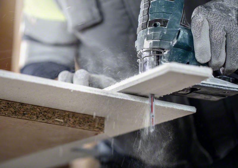 BOSCH EXPERT ‘Fiber Plaster’ T 341 HM Stichsägeblatt, 3 Stück. Für Stichsägen