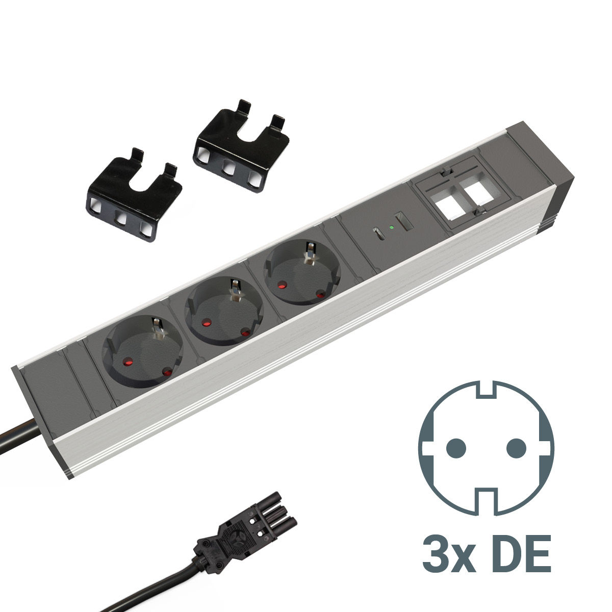 BMB ALUPOWER Plus, DE, Schwarz, GST18