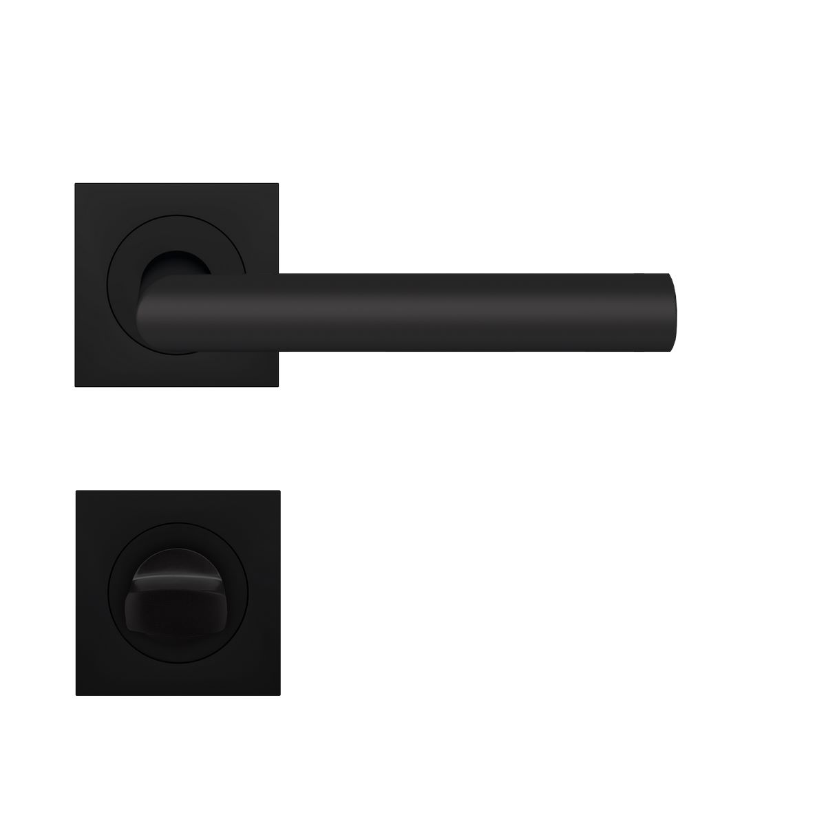 KARCHER DESIGN Drückergarnitur ER28Q BAD 83 - Rhodos, Bad, Edelstahl