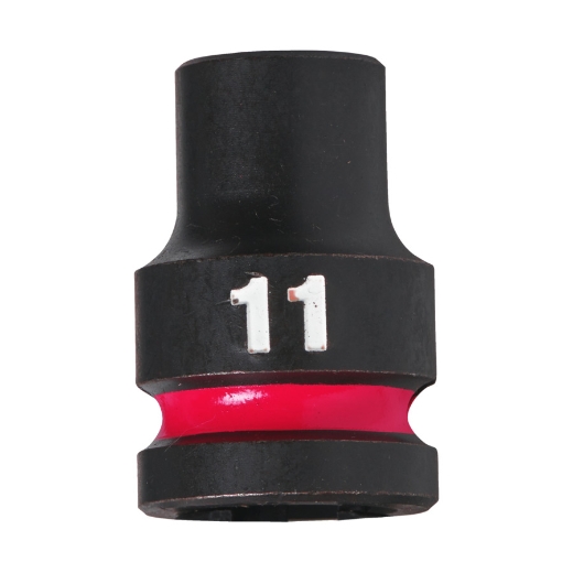 MILWAUKEE 11 x 38 mm SHOCKWAVE Schlagnuss 1/2" kurz
