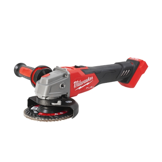 MILWAUKEE FUEL™ Einstellbarer Akku-Winkelschleifer m. Bremse M18FSAGV125XB-0X