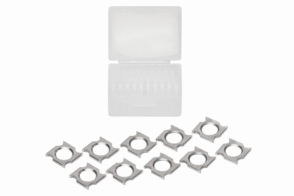 LAMELLO Räumer für Wendeschneidenfräser 4 mm , 10 Stück, passend zu Art.Nr. 132130, 132134