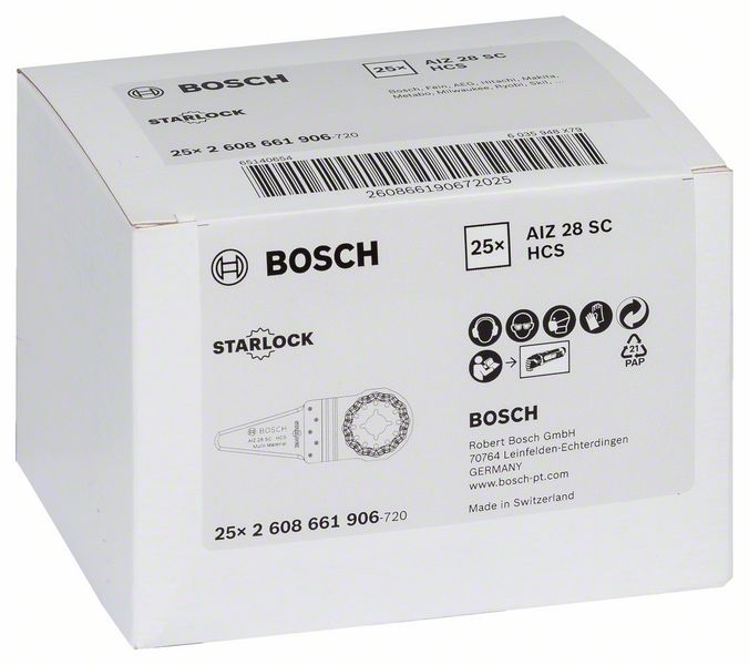 BOSCH HCS Universalfugenschneider AIZ 28 SC, 40 x 28 mm