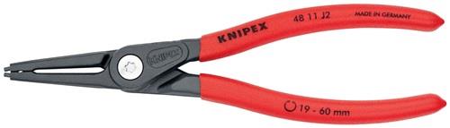 KNIPEX Präzisionssicherungsringzange J 2 f.Bohrungen D.19-60mm L.180mm KNIPEX