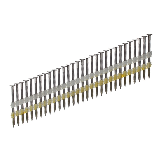 7,4 x 3,1 x 90 mm, Ringschaft Stahl blank, 20° Rundkopf-Nägel für M18FFN21