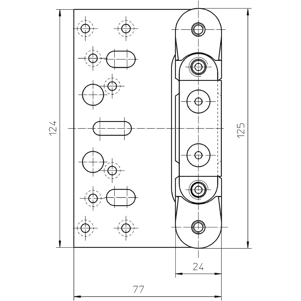SIMONSWERK Aufnahmeelement VARIANT® V 7502 3D SIMONSWERK Aufnahmeelement VARIANT® V 7502 3D