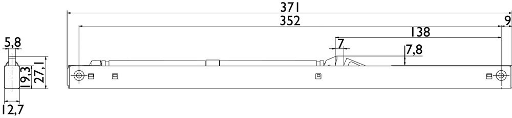 HERMAT Einzugsdämpfung San Remo 9170/SAFE/120L