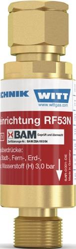 WITT Sicherheitseinrichtung TYP RF 53 N G 1/4Zoll RH O2,Druckluft,n.brennbare Gase