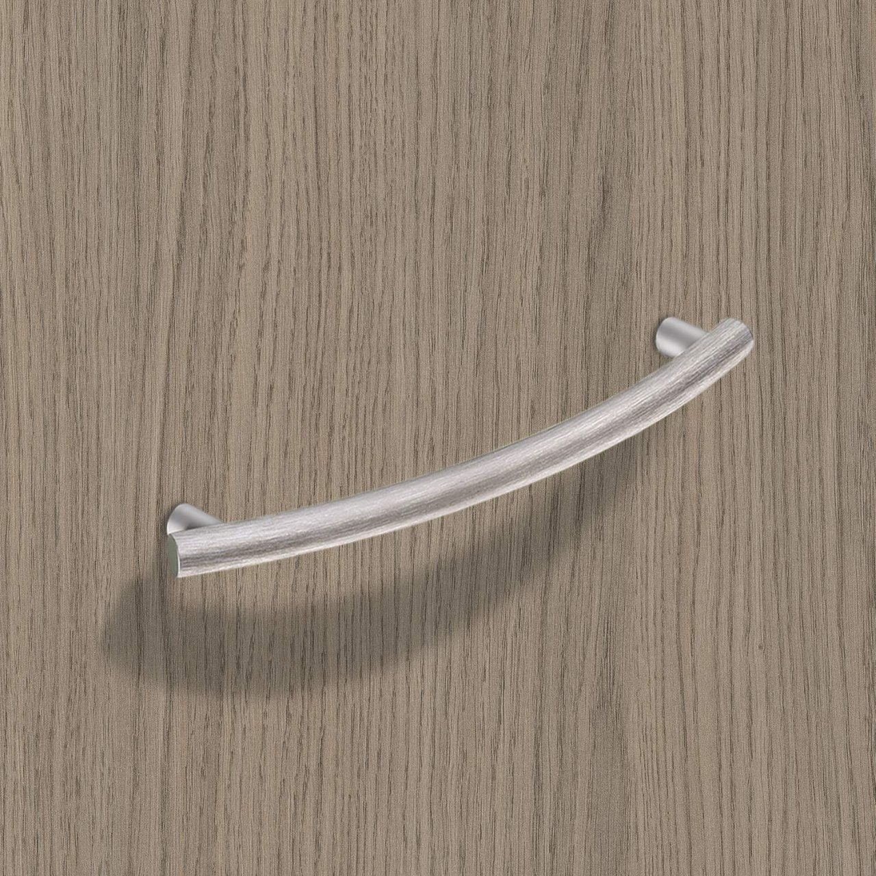 HETTICH Griff Bathia, •–• 96, L 118 mm, B 8 mm, H 28 mm, Edelstahl Optik gebürstet, 9070493