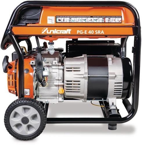 UNICRAFT Stromerzeuger PG-E 40 SRA 3,3 kW Benzin UNICRAFT