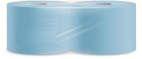 ELOS Putztuch ELOwipe L L.ca.360 mxB.ca.360mm blau 3-lagig 2 Rl./VE ELOS