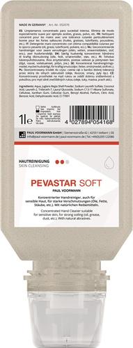PEVASTAR SOFT Handreinigung PEVASTAR SOFT 1l silikon- u.lösemittelfrei Softflasche