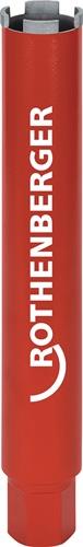 ROTHENBERGER Diamantbohrkrone DX High Speed Dry 1 1/4Zoll D.132mm L.330mm Segmentanzahl 8