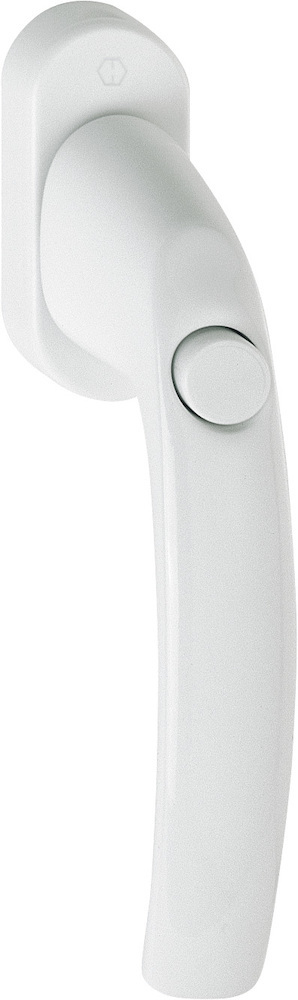 HOPPE® Fenstergriff abschließbar Atlanta 0530SV/U26, ohne Schrauben, Aluminium, 2258128 HOPPE® Fenstergriff abschließbar Atlanta 0530SV/U26, ohne Schrauben, Aluminium, 2258128