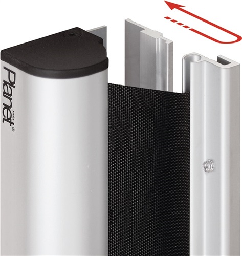 PLANET Fingersch.Rollo FSR 6000 Quick & Outdoor L.1925mm BG weiß RAL 9016 PLANET