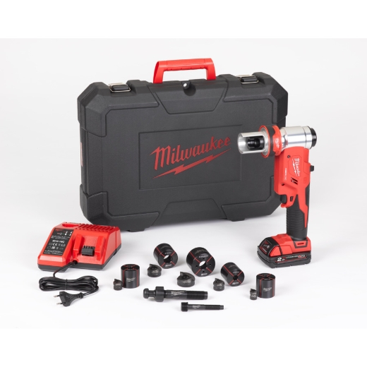MILWAUKEE Bürstenlose Akku-Lochstanzer M18HKP-201CA MILWAUKEE Bürstenlose Akku-Lochstanzer M18HKP-201CA
