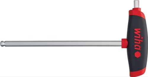 WIHA Stiftschlüssel m.Quergr.SW 4mm Klingen-L.150mm 6-KT m.Kugelk.+Seitenabtr.WIHA